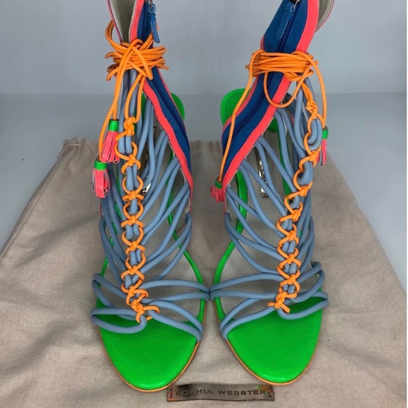 Sophia Webster Lacey Strappy Multi Sandel